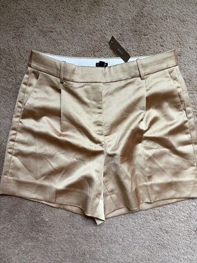 JCrew Women’s Silky Satin Trouser Shorts, NWT